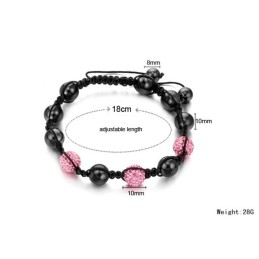 Hochwertiges Damenarmband In Kugelform Mit Kristallen