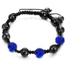 Hochwertiges Damenarmband In Kugelform Mit Kristallen