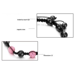 Hochwertiges Damenarmband In Kugelform Mit Kristallen