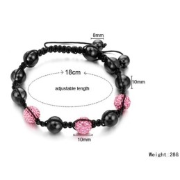 Zuverlässiges Weibliches Kugelform-Kristallarmband
