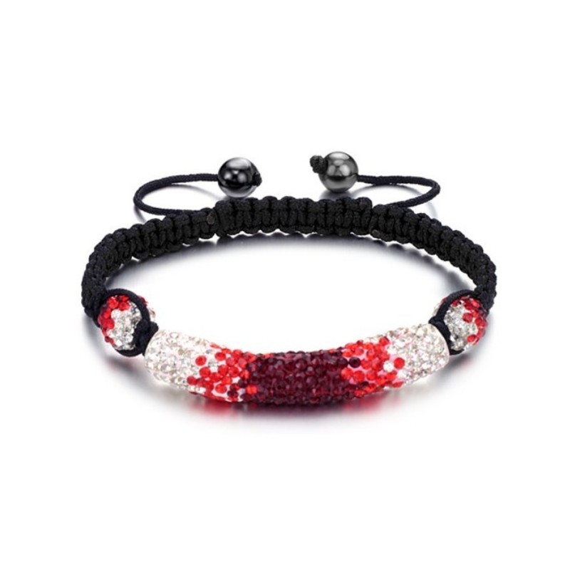 Langlebiges, Weibliches Armband In Kugelform Mit Kristallen Langlebiges, Weibliches Armband In Kugelform Mit Kristallen