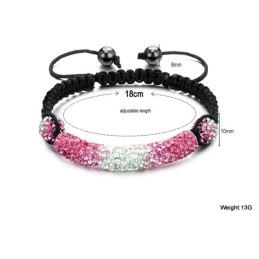 Hochwertiges Damenarmband In Kugelform Mit Kristallen