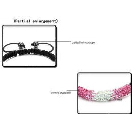 Hochwertiges Damenarmband In Kugelform Mit Kristallen