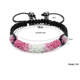 Hochwertiges Damenarmband In Kugelform Mit Kristallen