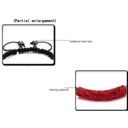 Hochwertiges Damenarmband In Kugelform Mit Kristallen