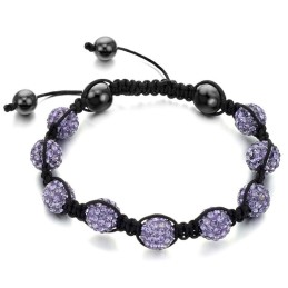 Hochwertiges Damenarmband In Kugelform Mit Kristallen