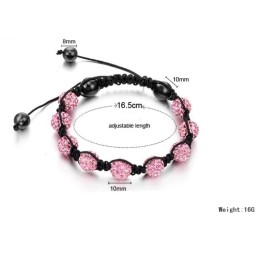 Hochwertiges Damenarmband In Kugelform Mit Kristallen