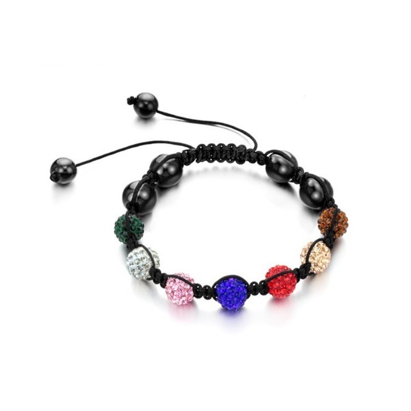 Komplett In Spezifikationen Weibliches Kugelförmiges Kristallarmband Komplett In Spezifikationen Weibliches Kugelförmiges Kristallarmband