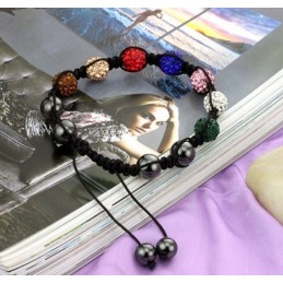 Komplett In Spezifikationen Weibliches Kugelförmiges Kristallarmband