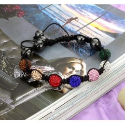 Komplett In Spezifikationen Weibliches Kugelförmiges Kristallarmband