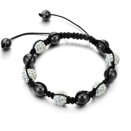Hochwertiges Damenarmband In Kugelform Mit Kristallen