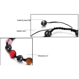 Hochwertiges Damenarmband In Kugelform Mit Kristallen