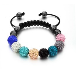 Stabiles Qualitäts-Armband Aus Kristall In Kugelform Für Damen