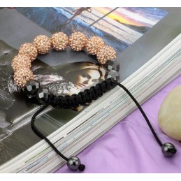 Einfach Zu Verwendendes Weibliches Kugel-Kristallarmband