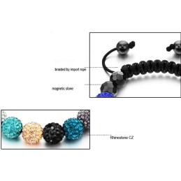Einfach Zu Verwendendes Weibliches Kugel-Kristallarmband