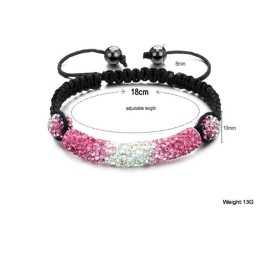 Zuverlässiges Weibliches Kugelform-Kristallarmband