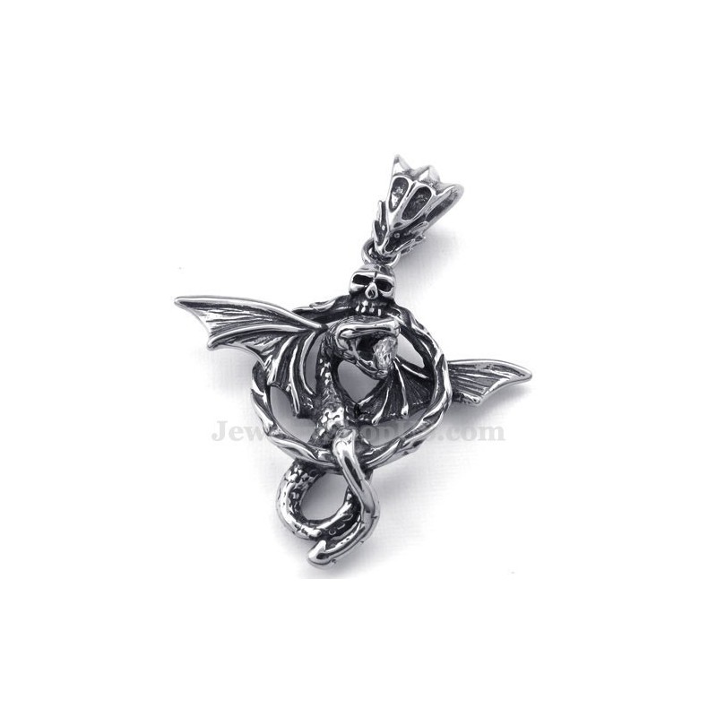 Exquisite Halskette Mit Flugsaurier-Anhänger Aus Titan (Kostenlose Kette) Exquisite Halskette Mit Flugsaurier-Anhänger Aus Titan (Kostenlose Kette)