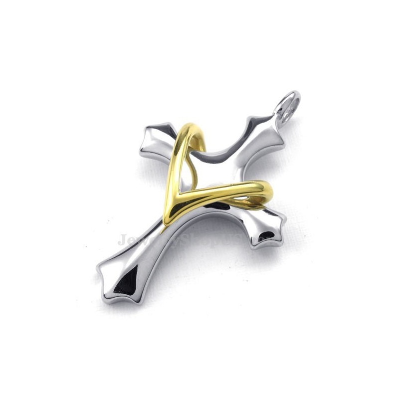 Halskette Mit Titan-Anhänger „Love And Heart“ (Kostenlose Kette) Halskette Mit Titan-Anhänger „Love And Heart“ (Kostenlose Kette)