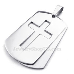 Halskette Mit Kreuzanhänger Aus Titan Von Silver Cards (Kostenlose Kette)