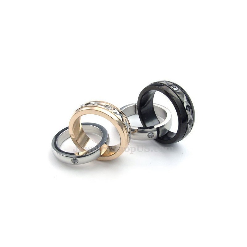 Halskette Mit Anhänger Aus Titan Mit Ineinandergreifenden Ringen Für Paare (Kostenlose Kette) Halskette Mit Anhänger Aus Titan Mit Ineinandergreifenden Ringen Für Paare (Kostenlose Kette)