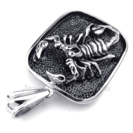 Halskette Mit Skorpion-Anhänger Aus Titan (Kostenlose Kette)