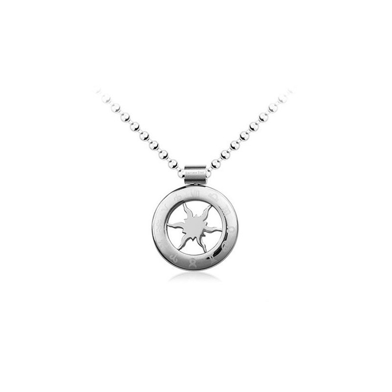 Titan-Anhänger Mit Horoskop-Kreis – Kostenlose Kette Titan-Anhänger Mit Horoskop-Kreis – Kostenlose Kette