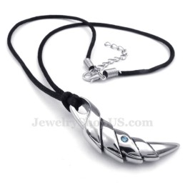 Halskette Mit Talon-Anhänger Aus Titan (Kostenlose Kette)