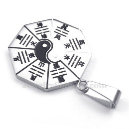 Halskette Mit Anhänger Aus Titan Mit Acht Diagrammen (Kostenlose Kette)