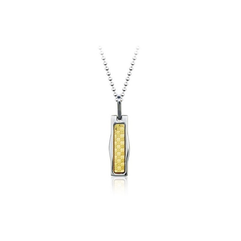 Goldener Titananhänger Im Neuen Stil – Kostenlose Kette Goldener Titananhänger Im Neuen Stil – Kostenlose Kette