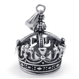 Halskette Mit Titan-Anhänger „Kaiserkrone“ (Kostenlose Kette)