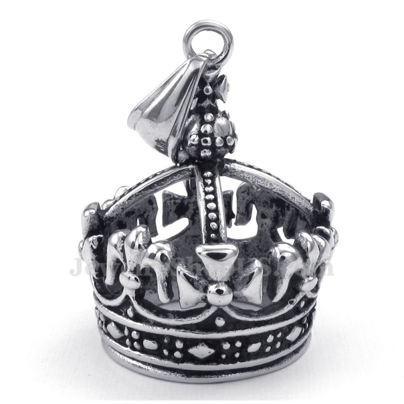 Halskette Mit Titan-Anhänger „Kaiserkrone“ (Kostenlose Kette) Halskette Mit Titan-Anhänger „Kaiserkrone“ (Kostenlose Kette)