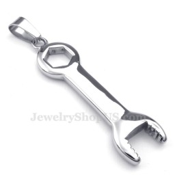 Halskette Mit Anhänger Aus Titan Mit Schraubenschlüssel Und Spanner (Inklusive Kette)