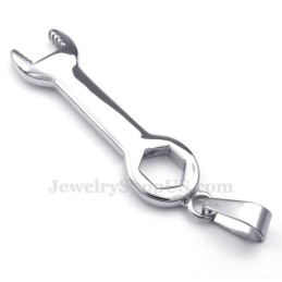 Halskette Mit Anhänger Aus Titan Mit Schraubenschlüssel Und Spanner (Inklusive Kette)