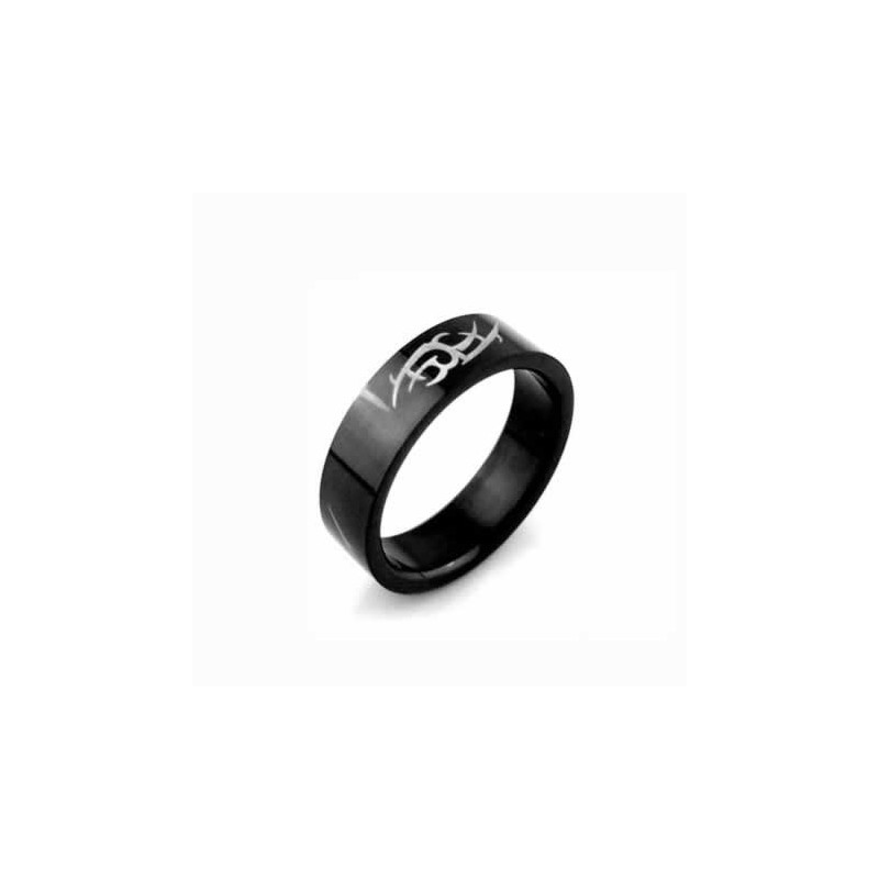 Eldritch Blast – 6 Mm Schwarzer Titanring Für Herren Eldritch Blast – 6 Mm Schwarzer Titanring Für Herren