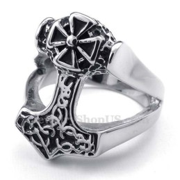 Thors Hammerring Aus Titan
