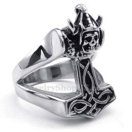 Thors Hammerring Aus Titan