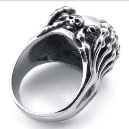 Titanring Mit Schwarzem Auge