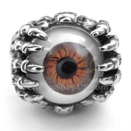 Brauner Augenring Aus Titan