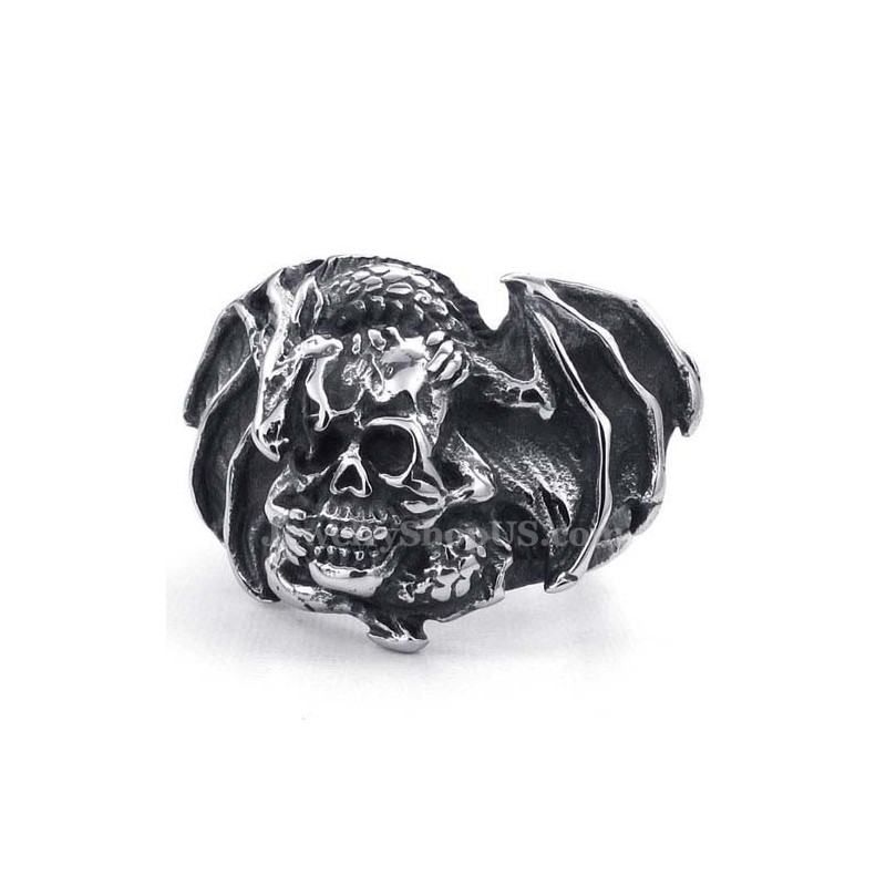 Totenkopfring Aus Titan Totenkopfring Aus Titan