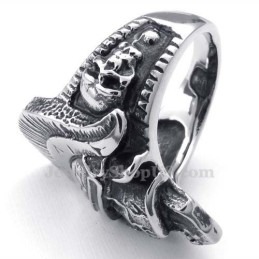 Titan-Ring Mit Ritterschädel