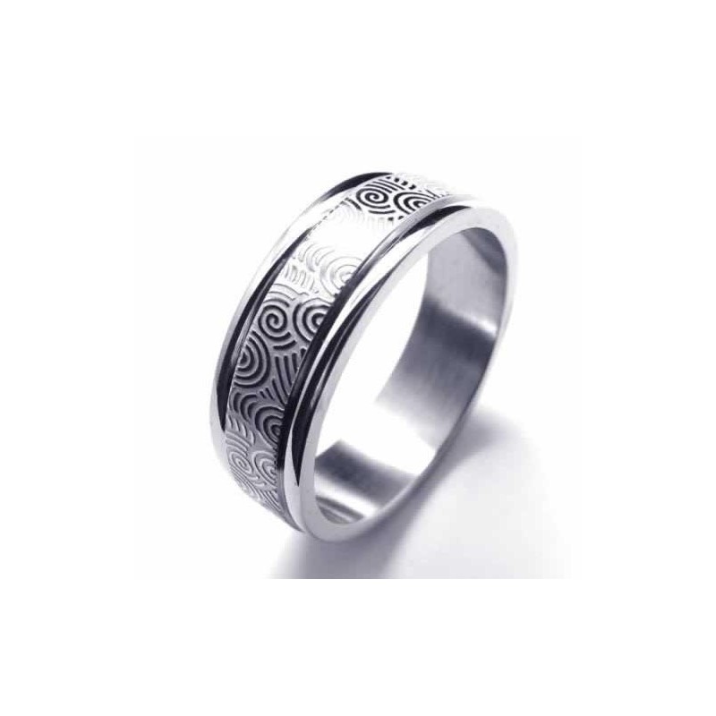 6 Mm Titanring Mit Zwei Rillen 6 Mm Titanring Mit Zwei Rillen