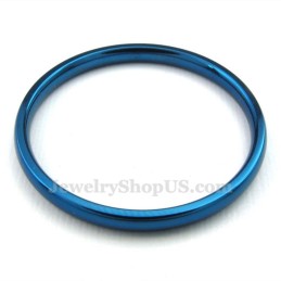 2 Mm Runder Blauer Titanring