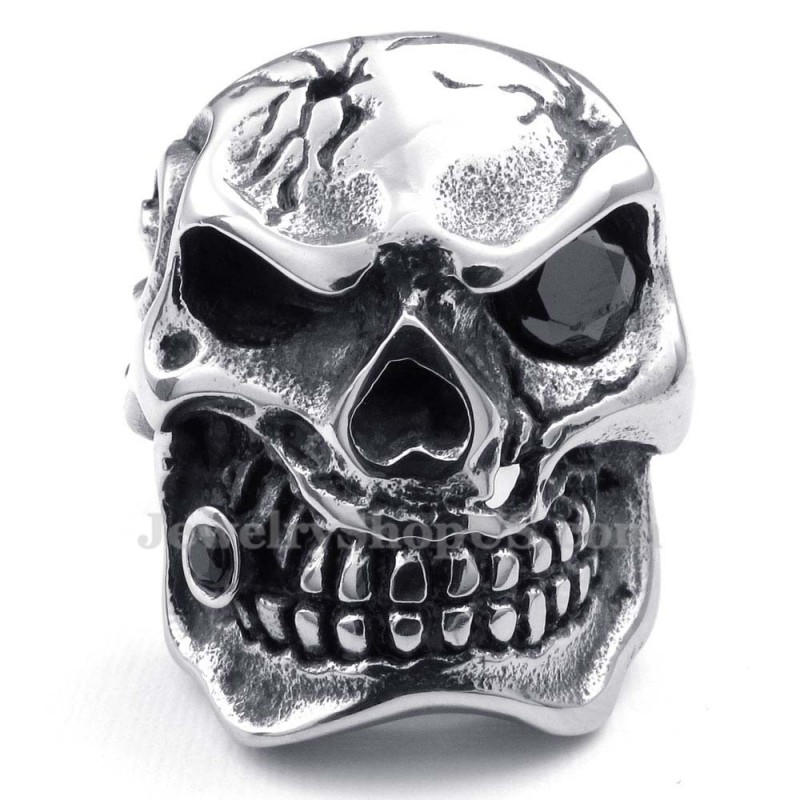 Totenkopfring Aus Titan Totenkopfring Aus Titan