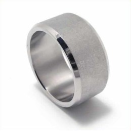 Gebürsteter 6-Mm-Titanring