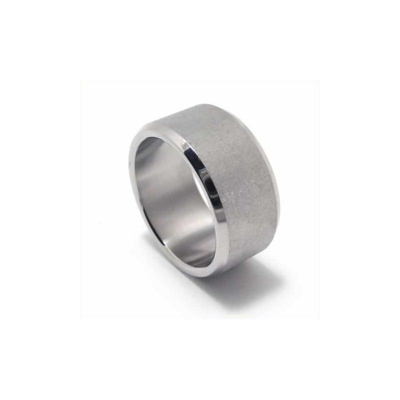 Gebürsteter 6-Mm-Titanring Gebürsteter 6-Mm-Titanring