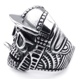 Titan-Baseballkappe Mit Totenkopf-Ring