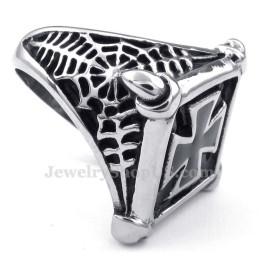 Titan-Ring Mit Rautenkreuz