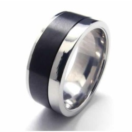 8 Mm Schwarzer Titanring Für Herren