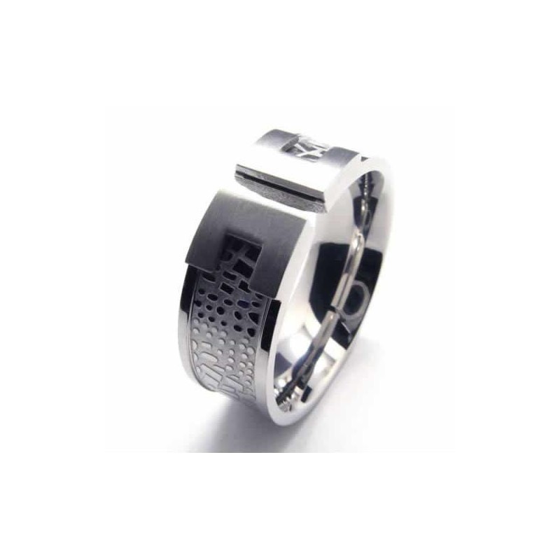 8 Mm Designer-Titanring Für Herren 8 Mm Designer-Titanring Für Herren