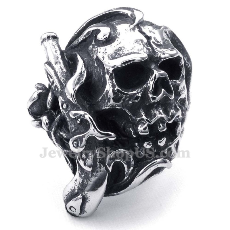 Titan-Pistolen-Totenkopfring Titan-Pistolen-Totenkopfring